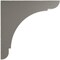 Ekena Millwork 1 3/4"W x 12"D x 12"H Extra Large Olympic Wood Vintage Decor Bracket, Reclaimed Grey BKTWD01X12X12OLGY - alternate 3